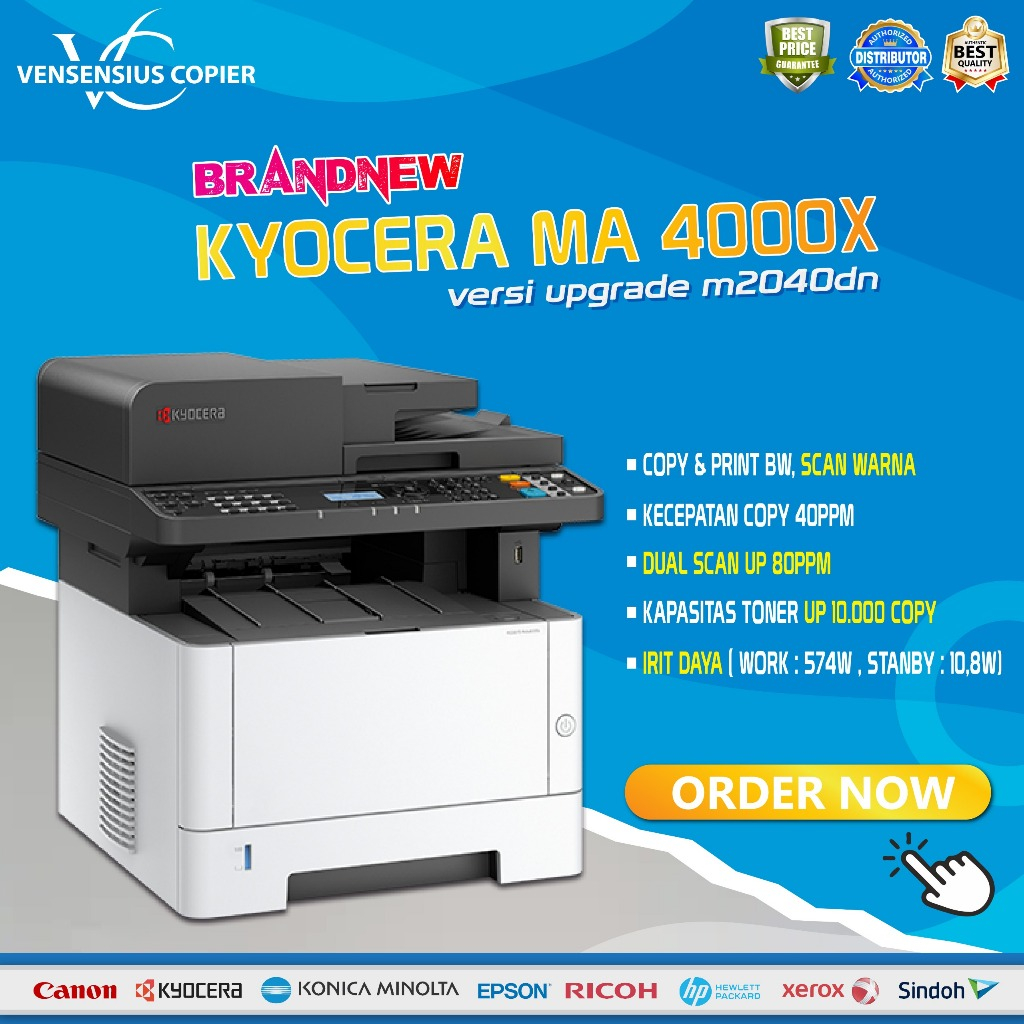 MESIN FOTOCOPY KYOCERA MA 4000X