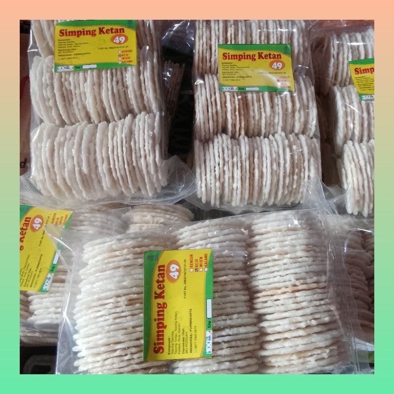 

Paket usaha hemat Simping 20 pcs | Simping ketan bakar panggang rasa kencur paket usaha isi 20 pcs | cemilan panggang simping bakar paket usaha isi 20 pcs rasa kencur | simping ketan bakar kencur | cemilan sehat diet panggang