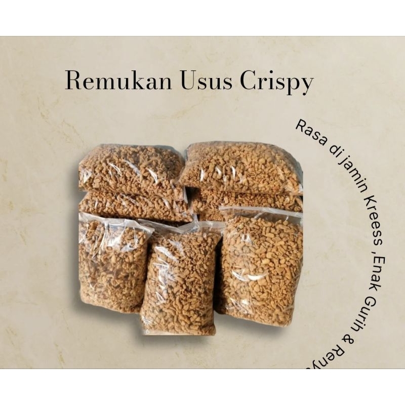 Remukan Usus Crispy / Snack camilan viral renyah gurih enak