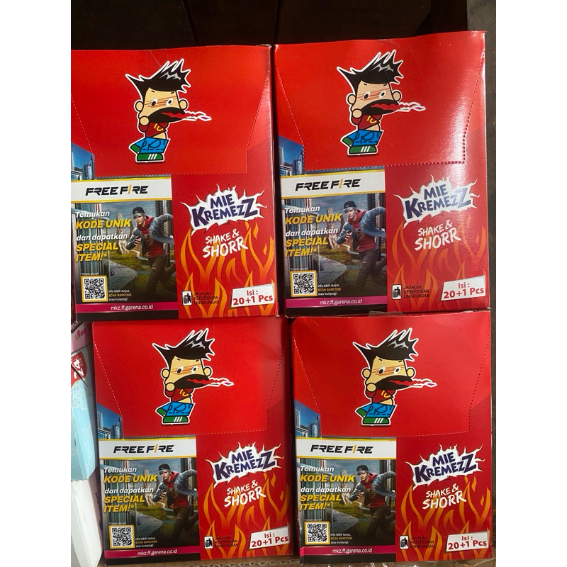 

MIE KREMEZZ SHAKE & SHORR BALADO ISI 20+1