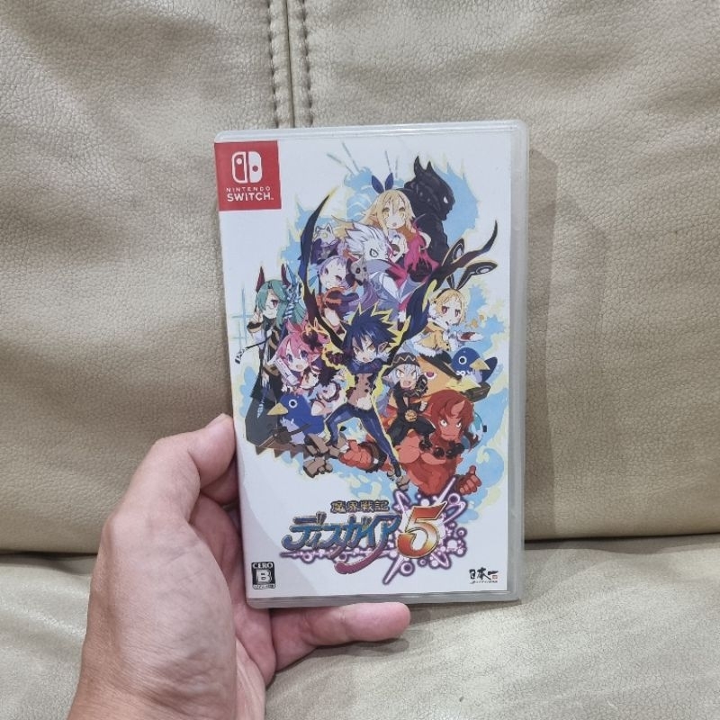 Kaset Cartridge Disgaea 5 complete nintendo switch bekas