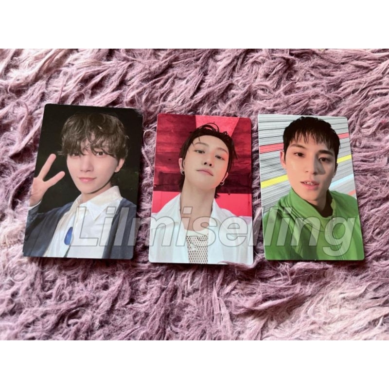 SEVENTEEN MEMBERSHIP KIT BONGBONGIE PHOTOCARD - Joshua the8 Mingyu