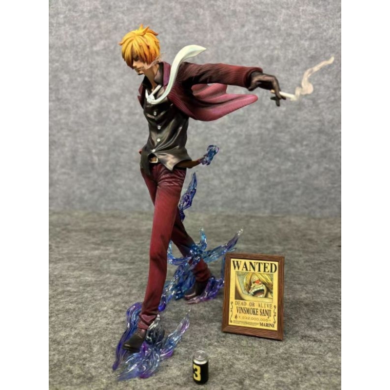 Action Figure Sanji Baju Hitam One Piece