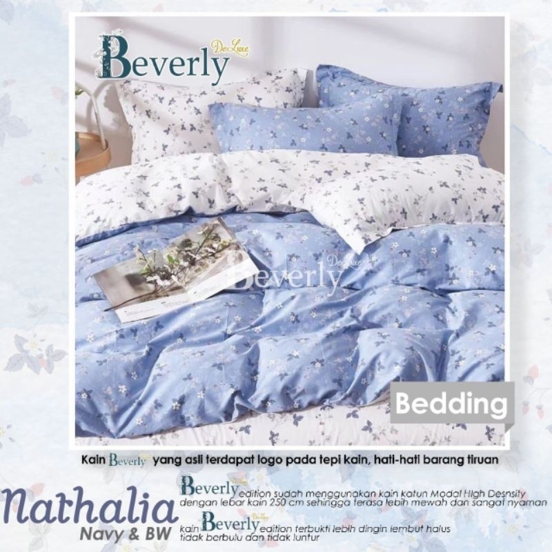 Kain Katun Motif Nathalia Bahan Sprei Katun Beverly
