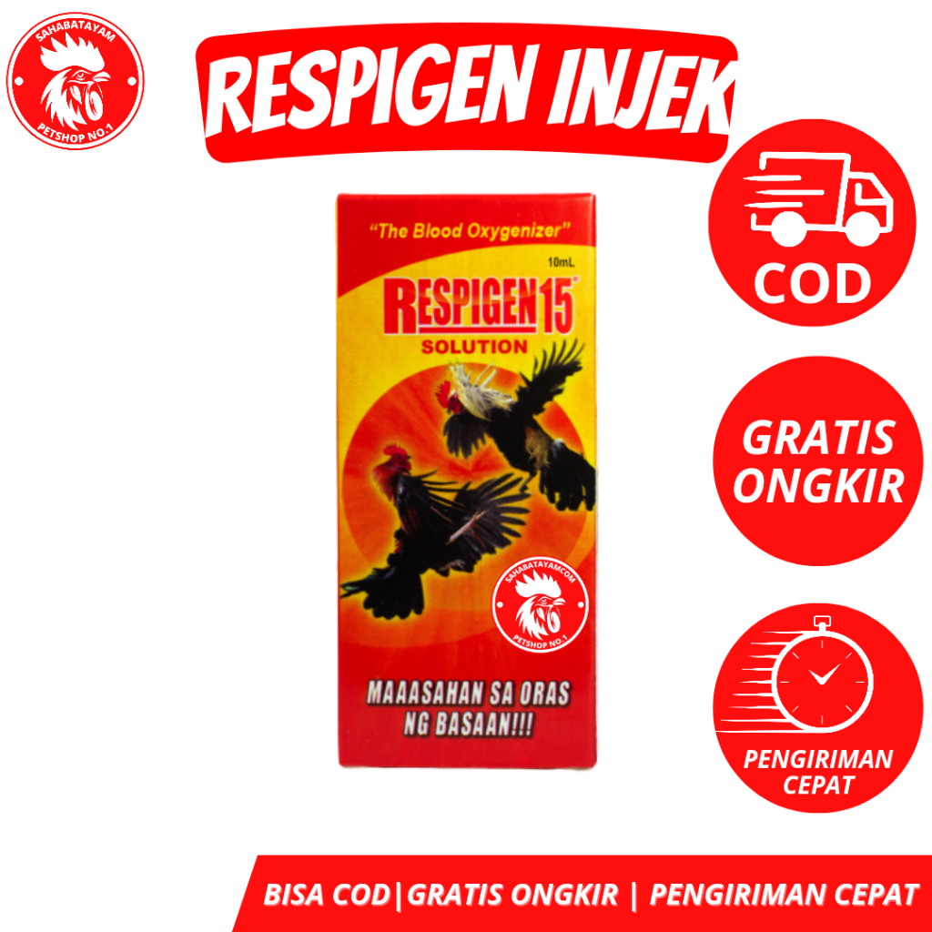 Respigen Injek Doping Ayam  Pencegah Kelumpuhan Ayam Doping Ayam Filipin