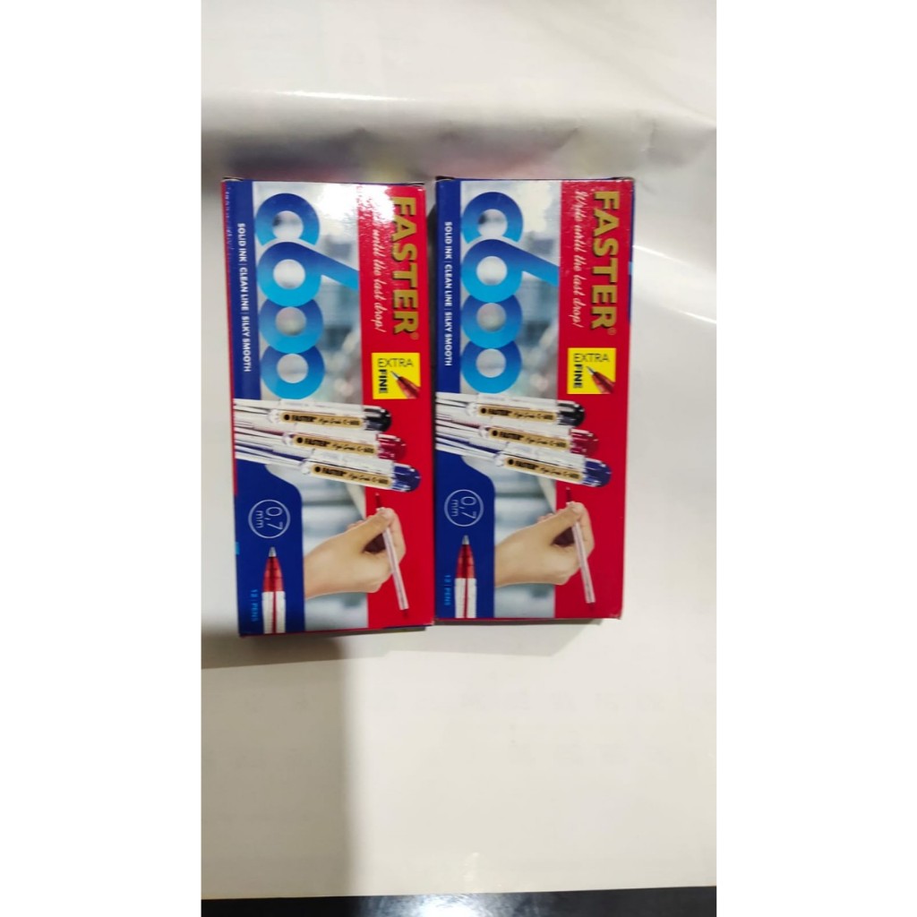 

Ballpoint Faster C600 Warna Hitam