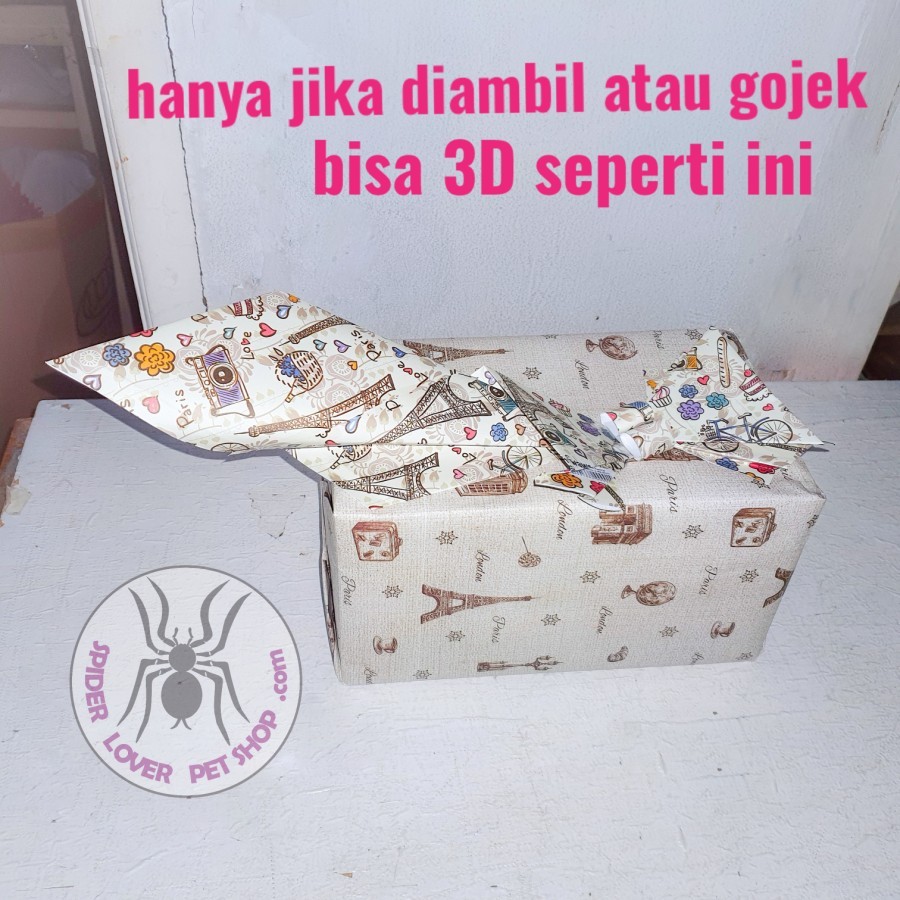 

Packing kado / gift wrap untuk packing