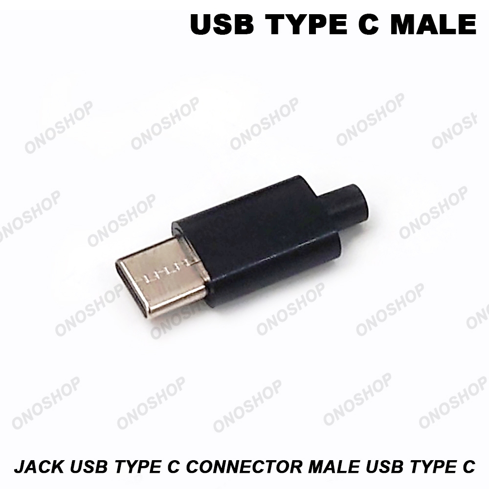 Jack USB Type C Connector Male USB Type C