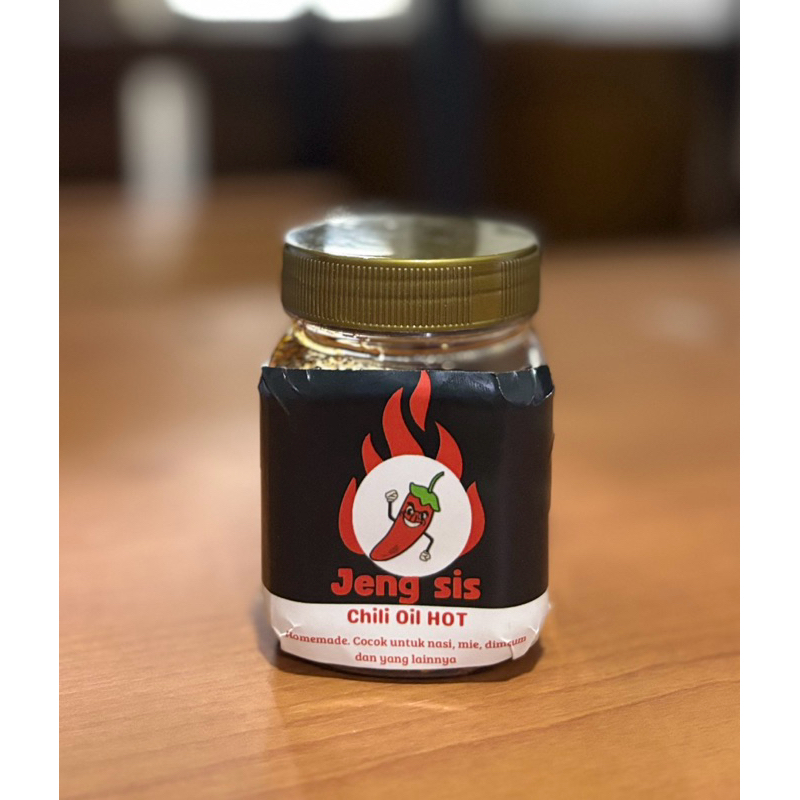 

Chili oil pedas hot