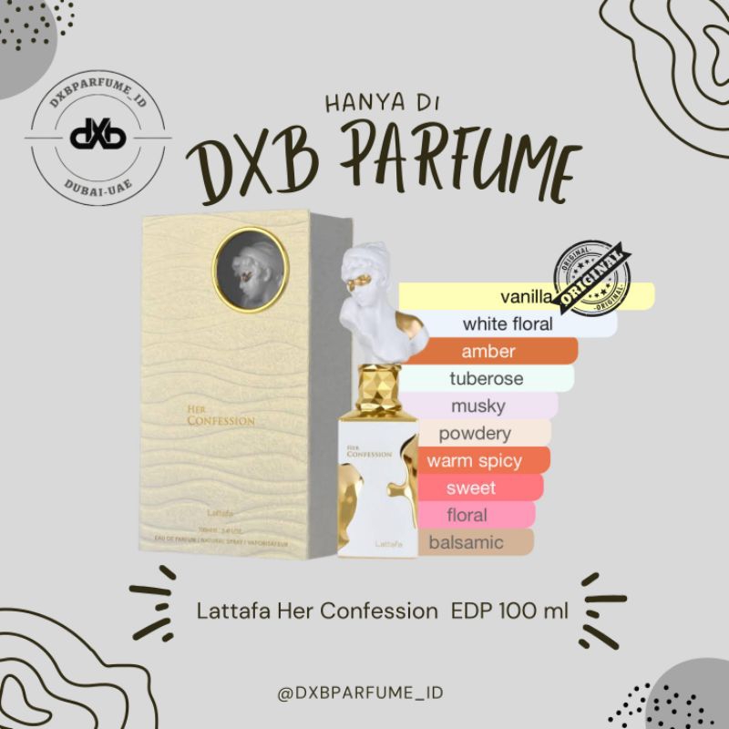 Lattafa Her Confession 100ml edp BNIB
