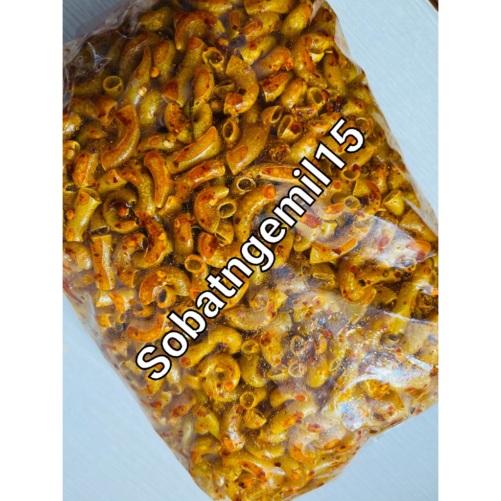 

Makaroni Pedas Bantat Kriuk Original 1kg Renyah Gurih