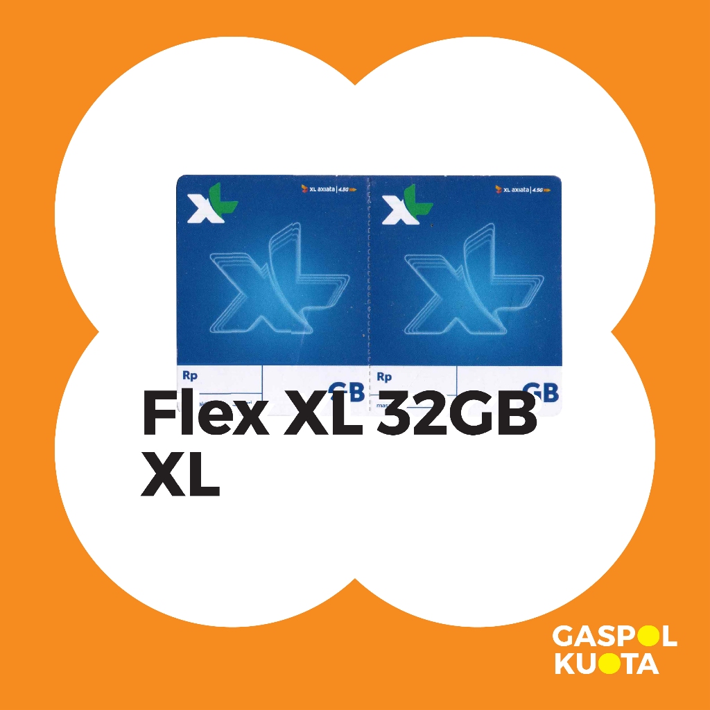 Voucher Kuota XL Xtra Combo FLex XL 32GB Nasional