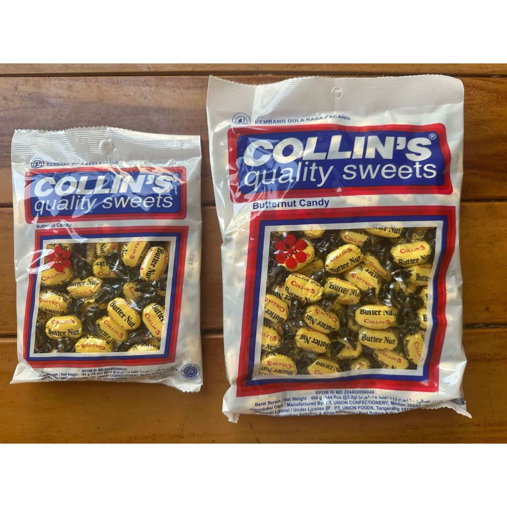 

Collin's Quality Sweets Butternut Candy 160g 460g