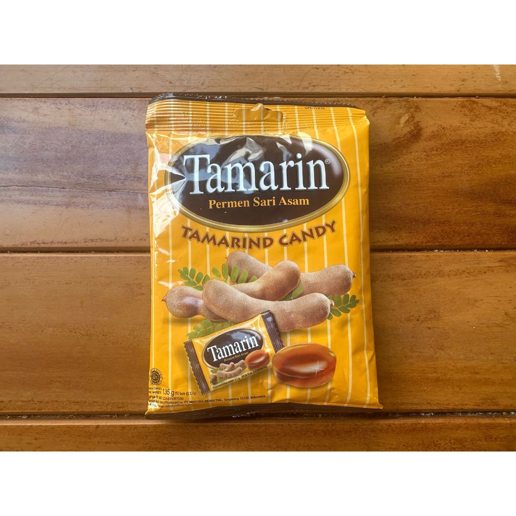 

Permen Tamarin 135gr isi 50 Pcs - Permen Sari Asam
