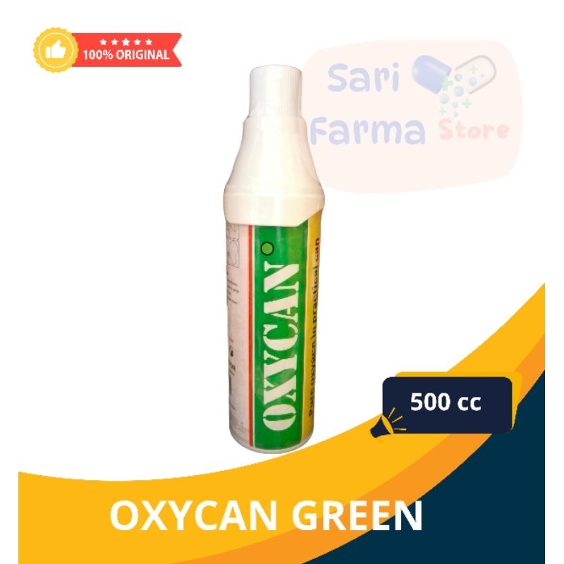 Oxycan Green 500cc Kaleng (Oksigen)