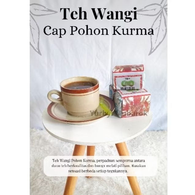 Teh Wangi CAP POHON KURMA Isi 10PCS