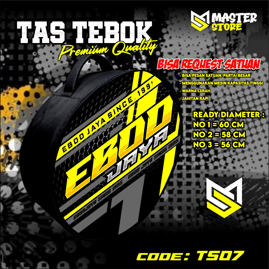 tas tebok murai motif EBOD JAYA ransel gendong jinjing bawa tebok sangkar murai printing