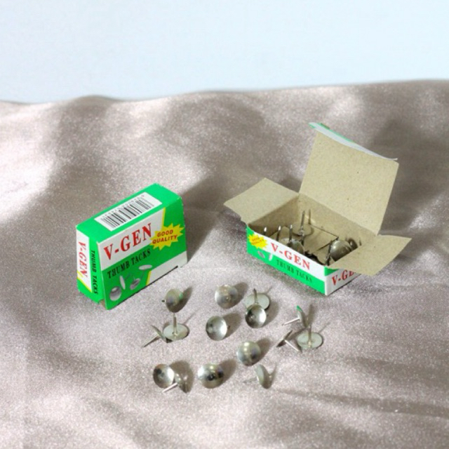 

Paku payung kecil thumb tacks/ Paku Tekan isi 22pcs