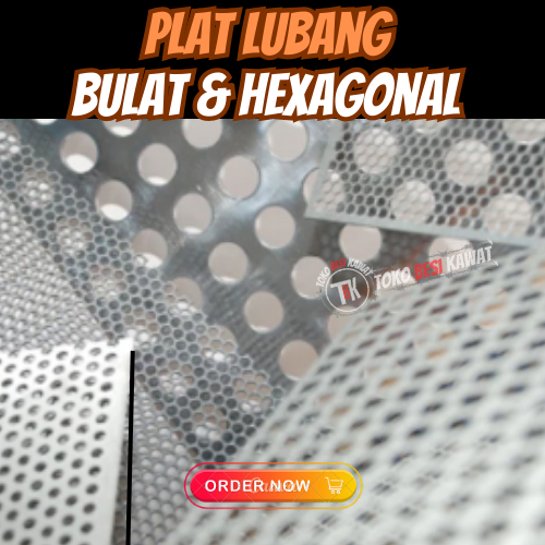Plat Lubang bulat & hexagonal | Variasi Jenis & Ukuran