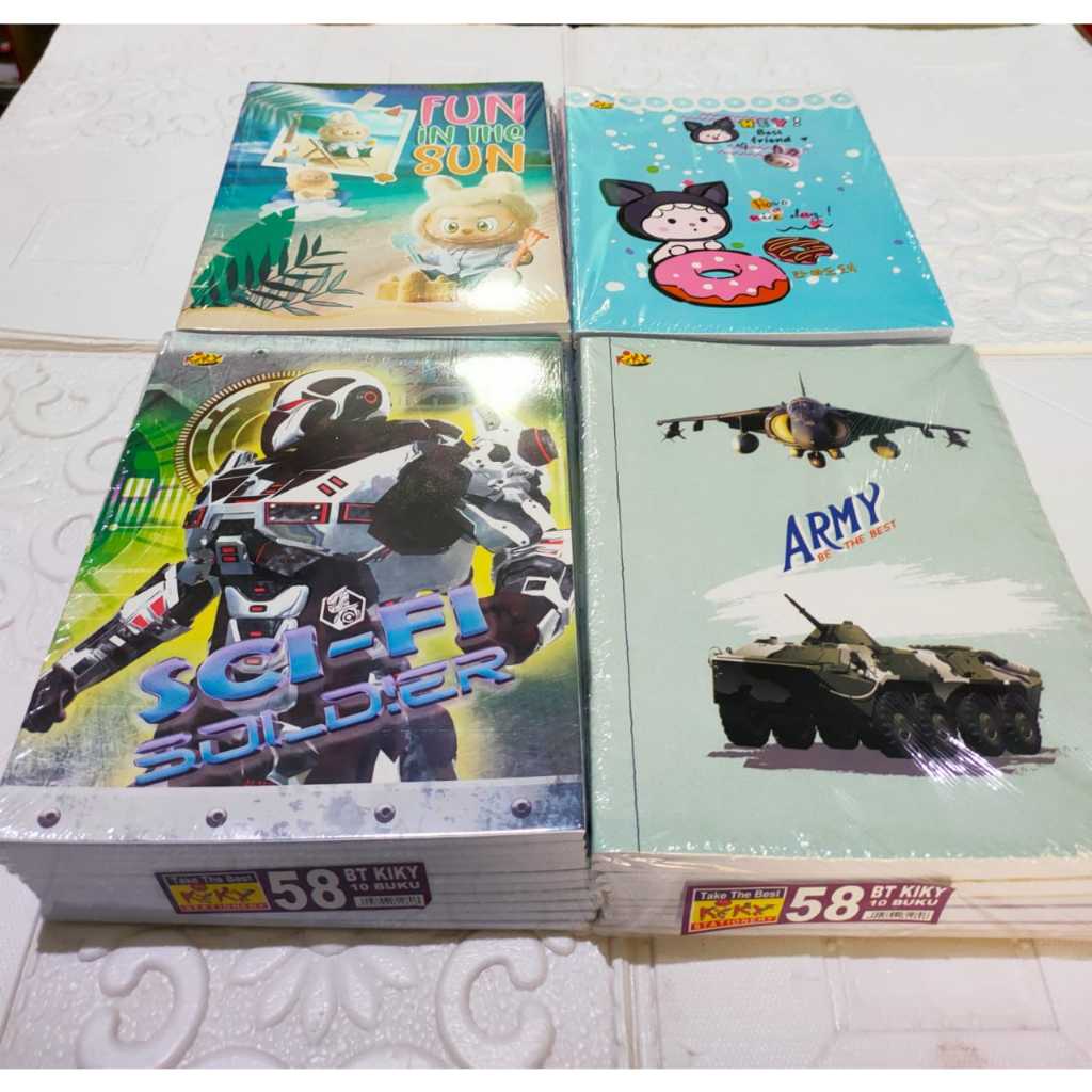 

KIKY BUKU TULIS 58 LEMBAR