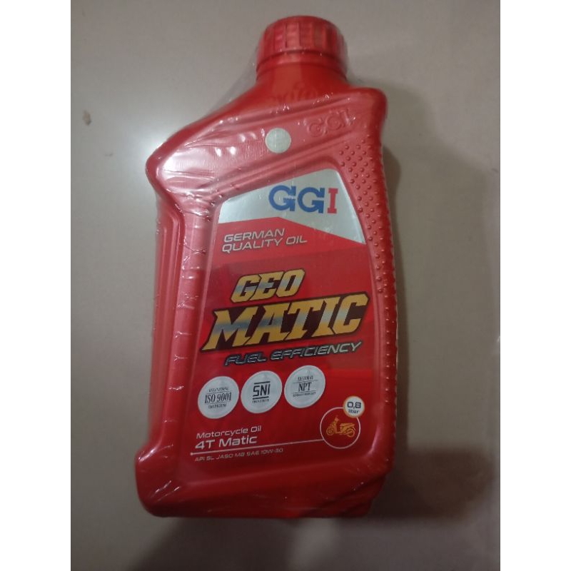 ORIGINAL OLI GGI MATIC DAN MANUAL BEBEK 800ml & 1 liter