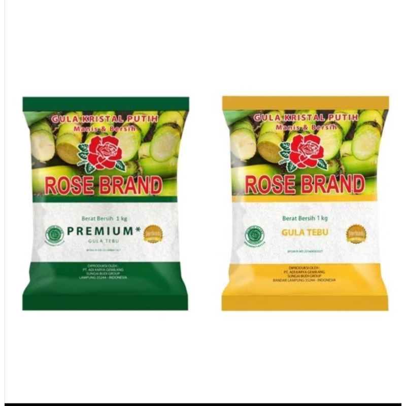 

Gula Rose Brand 1 kg (warna random)