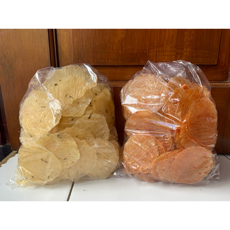 

opak beca mini mentah / kerupuk singkong mentah 1kg | home made