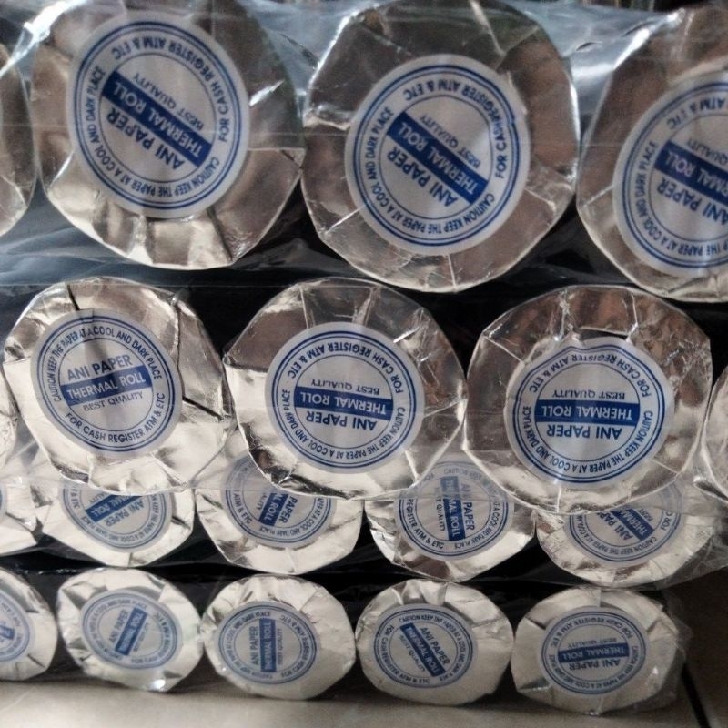 

kertas thermal ukuran 57mm x38mm isi 50roll