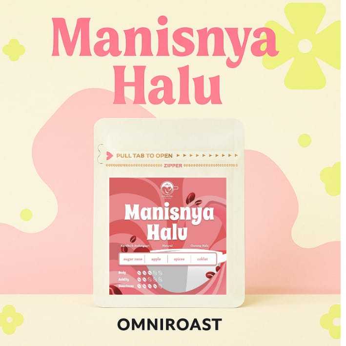 

Sibuatan Arabica Manisnya Halu Natural Omniroast