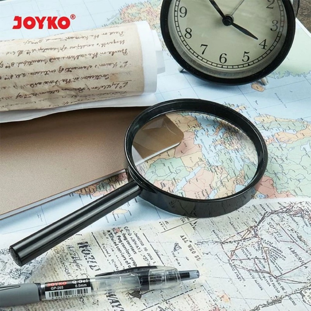 

Lup Kaca Pembesar Magnifier Joy Art/Joyko 50mm - 60mm - 75mm - 90mm -100mm