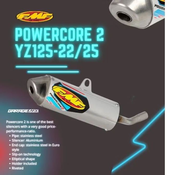 SILINCER KNALPOT FMF POWERCORE 2 YAMAHA YZ125