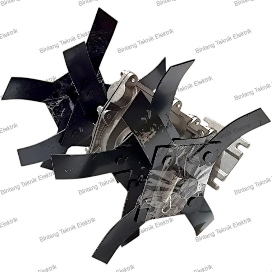 Alat penggembur tanah Mini tiller alat penyiang gulma WEDDER HEAD Mesin Potong Rumput Alat Penggembu