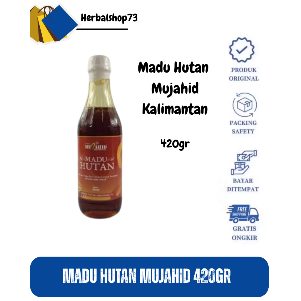 

Madu Mujahid Hutan Kalimantan Manis Kental 450gr / Madu Hutan Kalimantan 450 gram