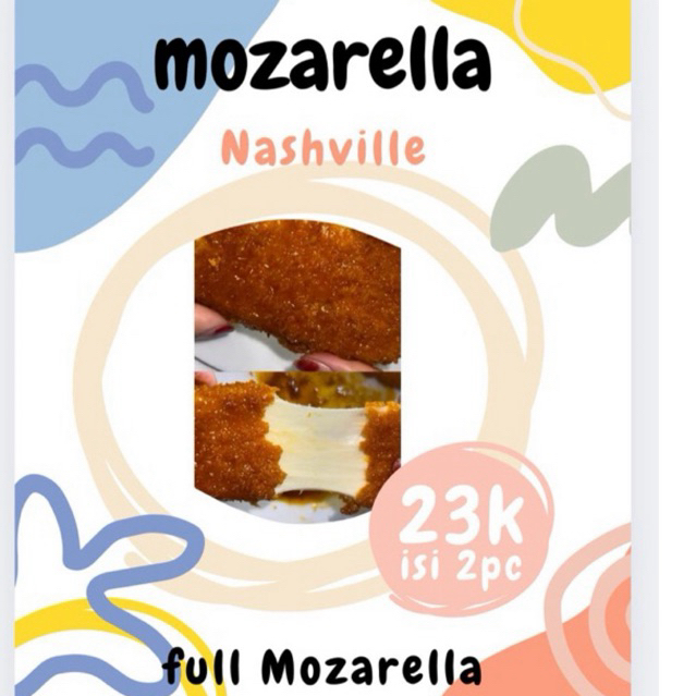 

Mozarella Nashville full moza molor!