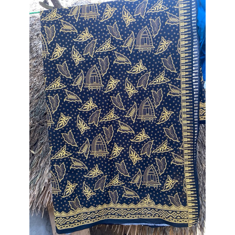 batik Lombok/kain batik Sasak Lombok motif lumbung padi