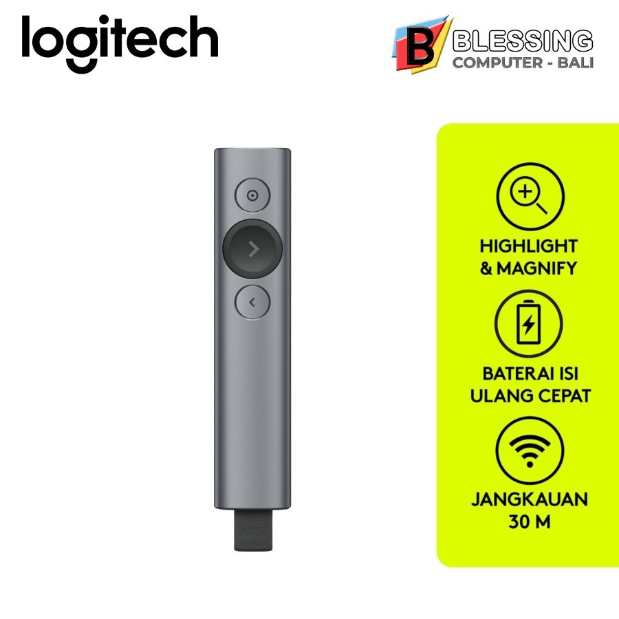 Presenter Logitech Spotlight - Slate