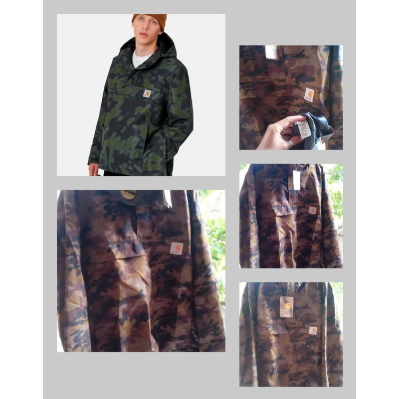 WIP CARHARTT HOODIE CAMO