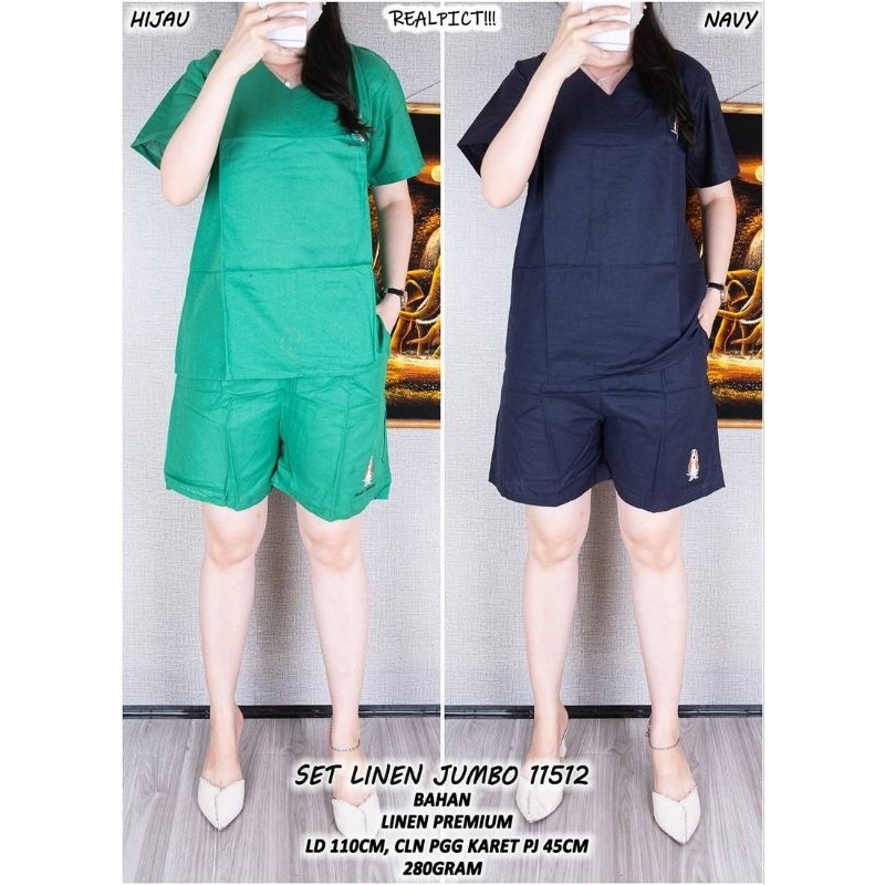 SET LINEN JUMBO 11512