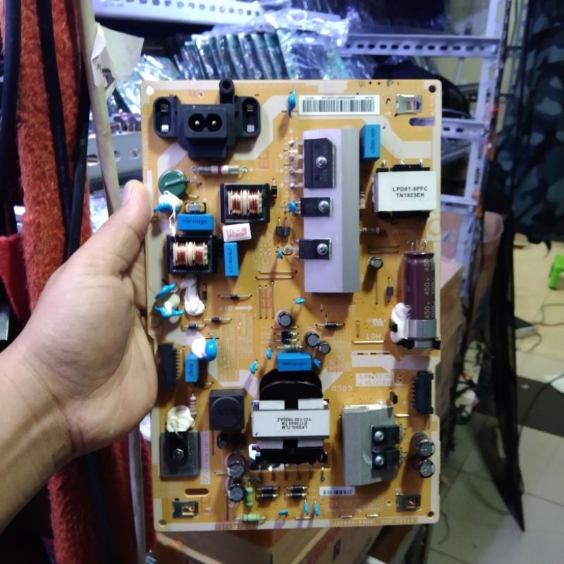 POWER SUPPLY TV LED SAMSUNG UA40MU6100K - MESIN TV - PSU TV LED SAMSUNG UA40MU6100K
