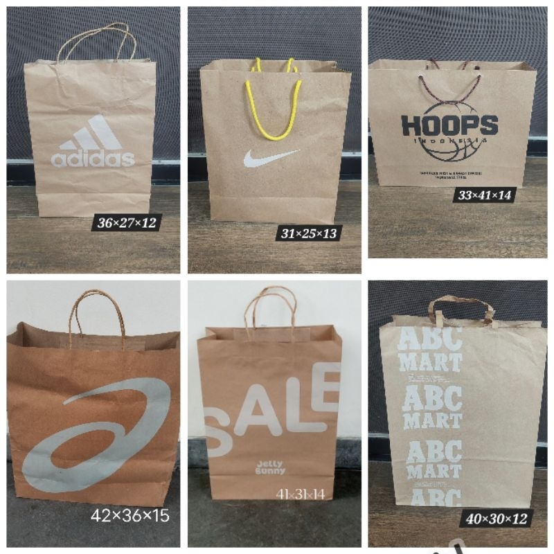 

TAS PB H - TAS KASO GOODIE BAG PAPER BAG SEPATU LINEA ROCOCO VIONIC STACCATO PEDRO NIKE ADIDAS ASICS JELY BUNNY HOOPS