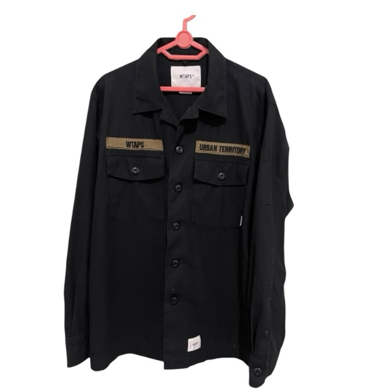 Wtaps jungle l/s shirt black