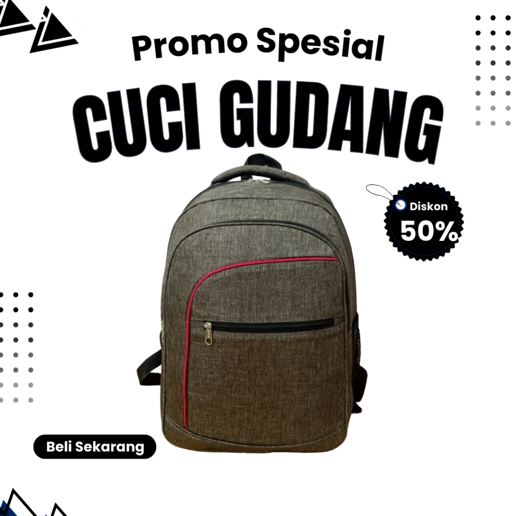 Promo Cuci Gudang Tas Pria/Wanita