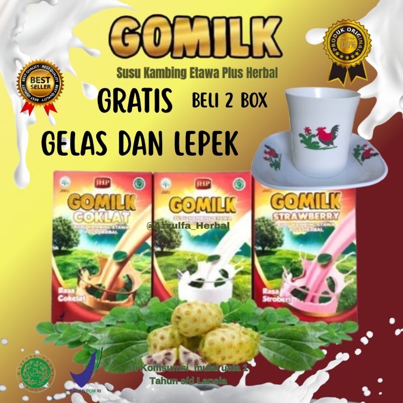 

GOMILK SUSU KAMBING ETAWA PLUS HERBAL UNTUK MENJAGA IMUNITAS COCOK SEGALA USIA