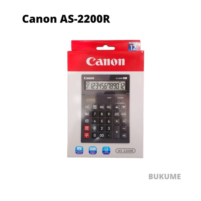 

KALKULATOR CANON AS-2200R