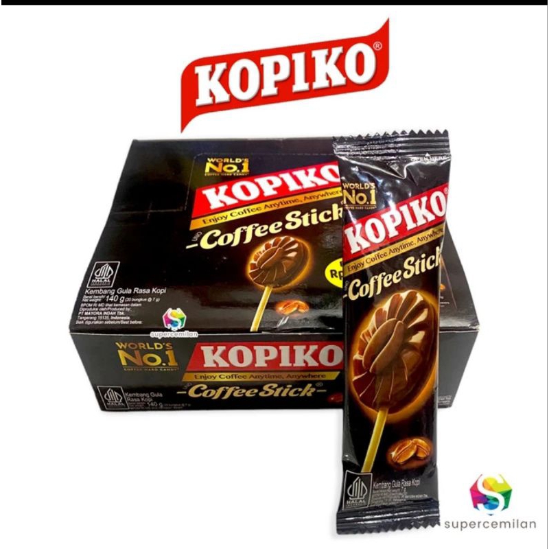 

1 box permen kopiko coffee stick isi 20s