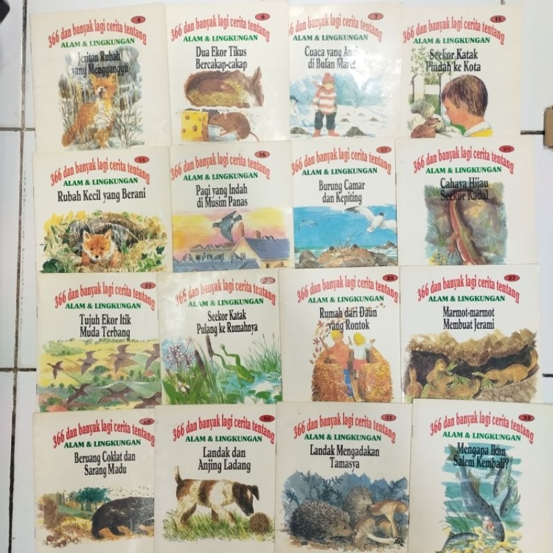 Buku Anak 366 dan Banyak Lagi Cerita Tentang Alam & Lingkungan