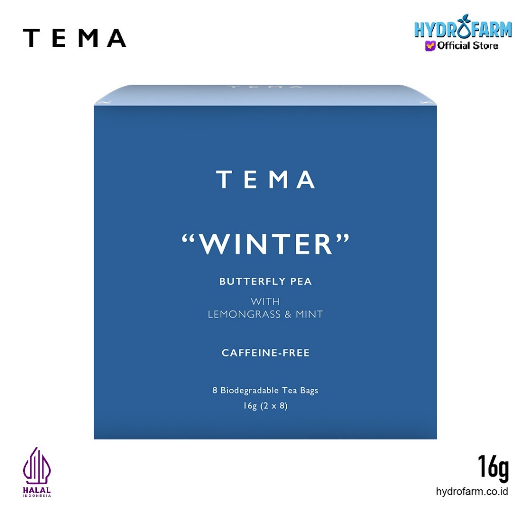 

TEMA Tea Bags - Winter / Butterfly Pea Mint Tea