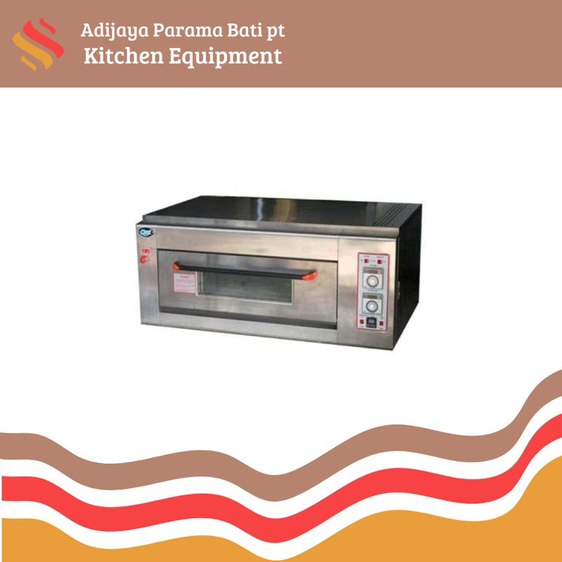 QMAX Oven Gas 1D / 2T QM 12 G/Deck