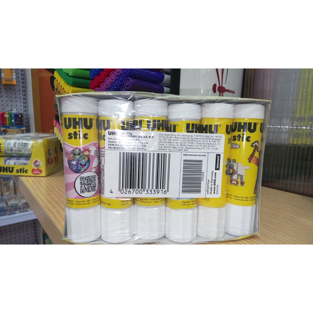 

Lem UHU Glue Stick / Lem Kertas -21 gr 40 gr