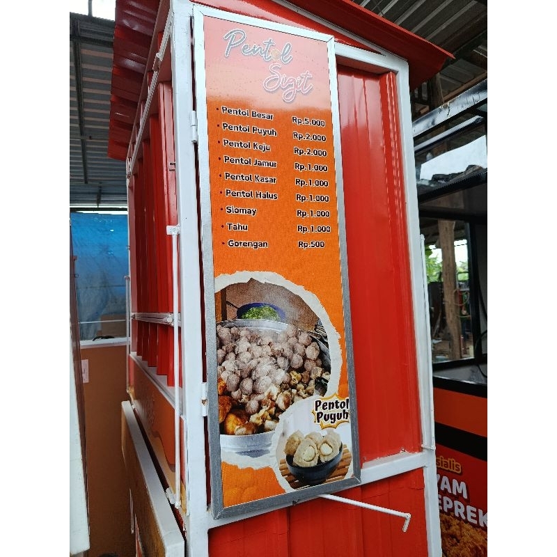 

Papan menu free custom dan ukuran (Wajib Order Extra Bubble Wrap)